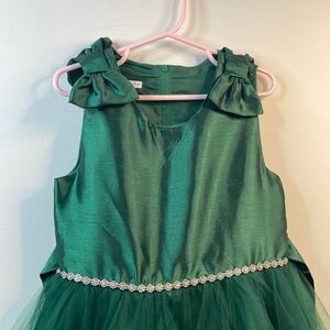 Bonnie Jean green formal dress.  Size 7.